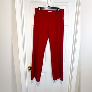 9&Co Red Dress Pants. Size 8